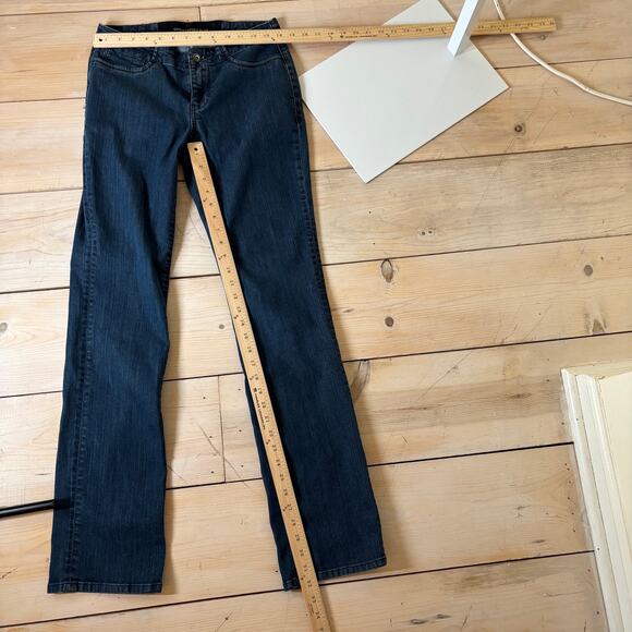 Christopher Blue EUC Women's Dark Wash Straight Leg Jeans Size 4 - Picture 6 of 9